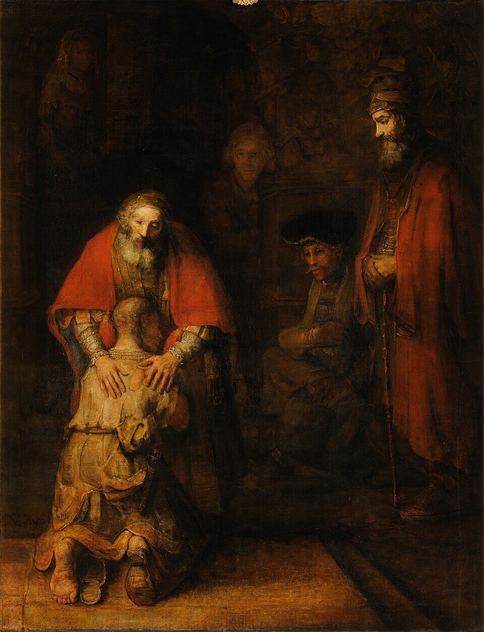 The Return of the Prodigal Son by Rembrandt van Rijn, c. 1669