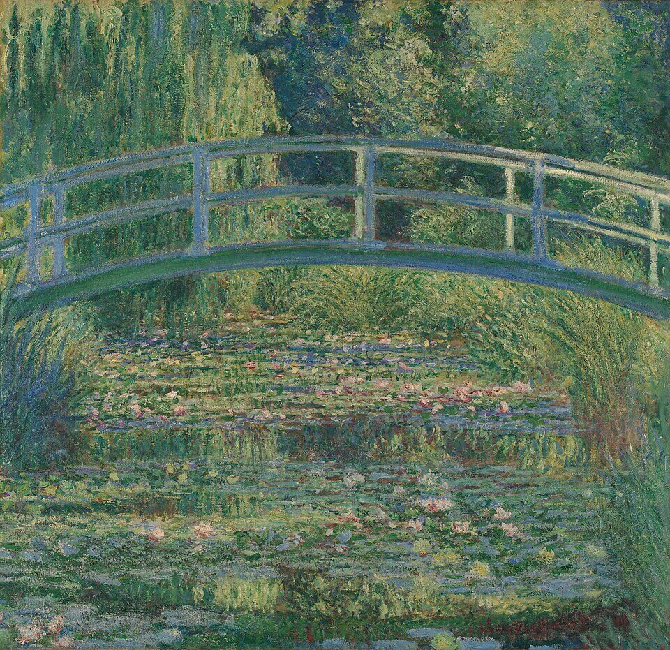 The Water-Lily Pond by Claude Monet, 1899
